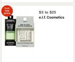 Walgreens e. l. f. Cosmetics offer