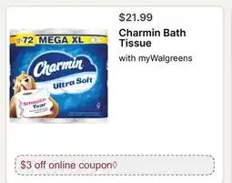 Walgreens Charmin Bath Tissue offer