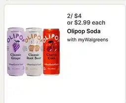 Walgreens Olipop Soda offer