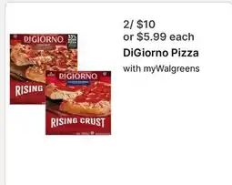 Walgreens DiGiorno Pizza offer