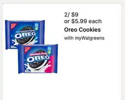 Walgreens Oreo Cookies offer