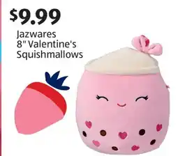 Aldi Jazwares 8 Valentine's Squishmallows offer