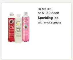 Walgreens Sparkling Ice offer