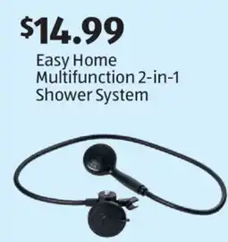 Aldi Easy Home Multifunction 2-in-1 Shower System offer