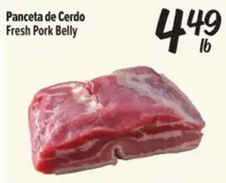 El Super Fresh Fresh Pork Belly offer