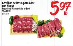El Super Fresh Fresh Beef Flanken Ribs or Beef Short Ribs offer