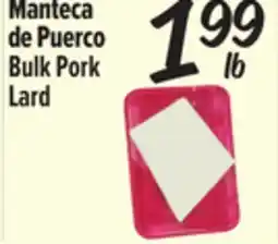 El Super Fresh Bulk Pork Lard offer