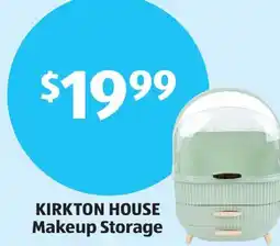 Aldi KIRKTON HOUSE Makeup Storage offer
