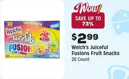 Grocery Outlet Juiceful Fusions Fruit Snacks offer