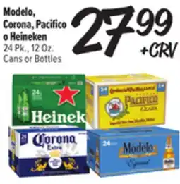 El Super Fresh Modelo, Corona, Pacifico o Heineken offer