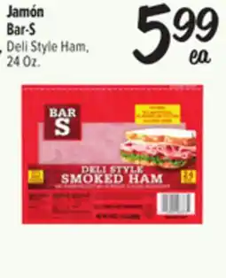 El Super Fresh Bar-S Deli Style Ham offer