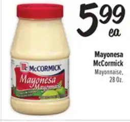 El Super McCormick Mayonnaise offer