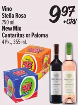 El Super Stella Rosa 750 ml. New Mix Cantaritos or Paloma 4 Pk., 355 ml offer