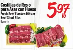 El Super Fresh Beef Flanken Ribs or Beef Short Ribs offer