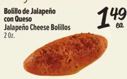 El Super Jalapeño Cheese Bolillos offer