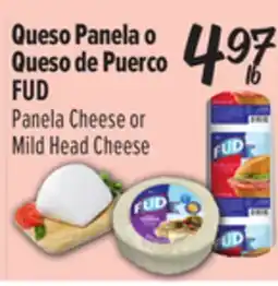 El Super FUD Panela Cheese or Mild Head Cheese offer