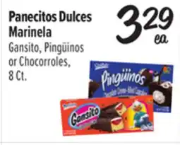 El Super Marinela Gansito, Pingüinos or Chocorroles offer