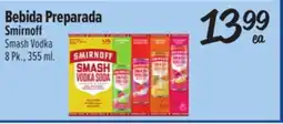 El Super Smash Vodka offer