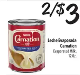 El Super Carnation Evaporated Milk offer