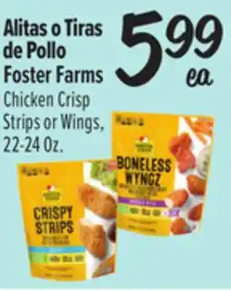 El Super Chicken Crisp Strips or Wings offer