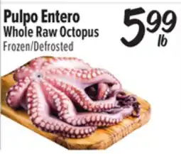 El Super Whole Raw Octopus offer