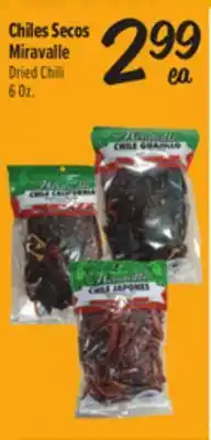 El Super Miravalle Dried Chili offer