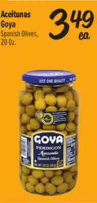 El Super Spanish Olives offer
