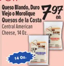 El Super Central American Cheese offer