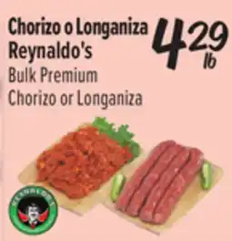 El Super Bulk Premium Chorizo or Longaniza offer