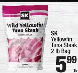 Super King Markets SK Yellowfin Tuna Steak offer