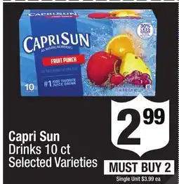 Super King Markets Capri Sun Drinks offer