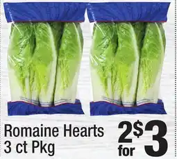 Super King Markets Romaine Hearts offer