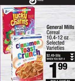 Super King Markets General Mills Cereal offer