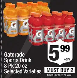 Super King Markets Gatorade Sports Drink offer