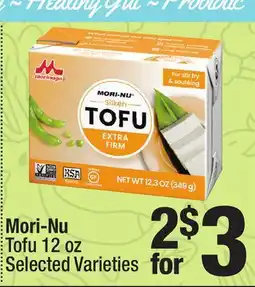Super King Markets Mori-Nu Tofu offer