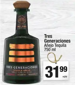 Super King Markets Tres Generaciones Añejo Tequila offer