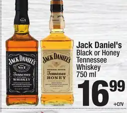 Super King Markets Jack Daniel's Black or Honey Tennessee Whiskey offer