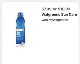 Walgreens Walgreens Sun Care offer