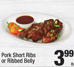 Super King Markets Pork Short Ribs or Ribbed Belly offer