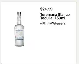 Walgreens Teremana Blanco Tequila, 750ml offer