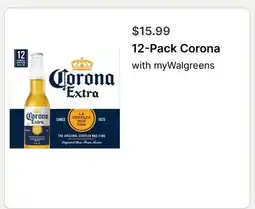 Walgreens 12-Pack Corona offer