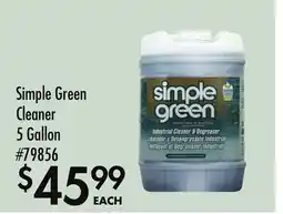 Smart & Final Simple Green Cleaner offer