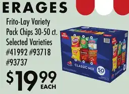 Smart & Final Frito-Lay Variety Pack Chips offer