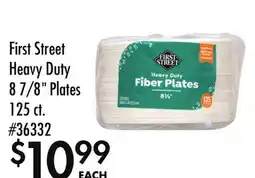 Smart & Final First Street Heavy Duty 8 7/8 Plates offer