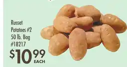 Smart & Final Russet Potatoes #2 offer