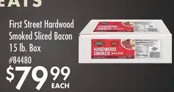 Smart & Final First Street Hardwood Smoked Sliced Bacon offer