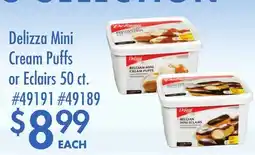 Smart & Final Delizza Mini Cream Puffs or Eclairs offer