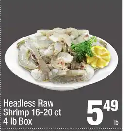 Super King Markets Headless Raw Shrimp offer