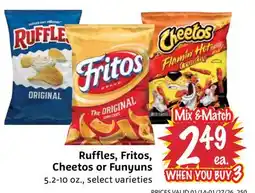Foodmaxx Ruffles, Fritos, Cheetos or Funyuns offer