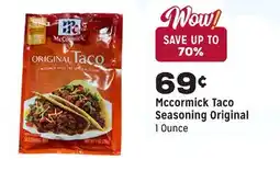 Grocery Outlet Taco Seasoning Original offer
